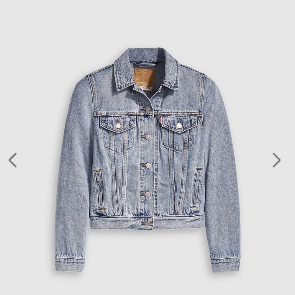 Levis Denim Jacket Light Blue Size Small